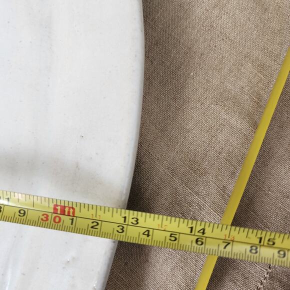 Abound Tuit Pottery Platter and Vase-Mountain Scene Hawk Signed Vintage Decor - Picture 9 of 10